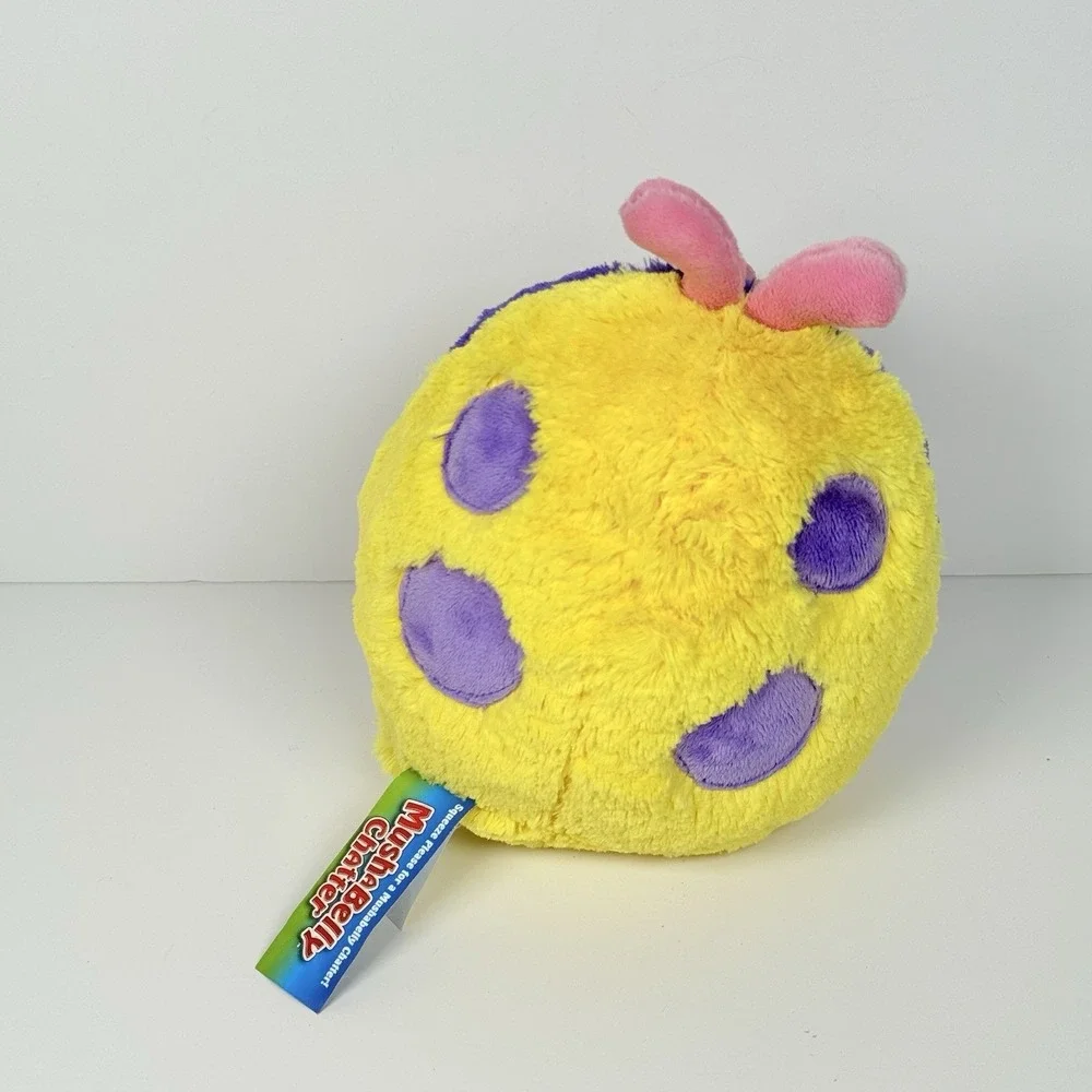 NWT Chatter Mushabelly Lysa Ladybug Sealed Code Bright Colors Plush Vintage